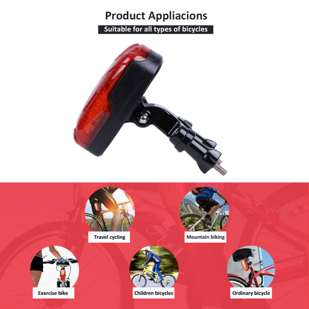 4G Bike Tracker Real-time Tracking Anti Theft Bicycle LED Taillight Hidden Bike GPS Tracker Waterproof SOS Geofence Alarm GPS Tracker for Bike Motorbike Baby Carriage, Free APP Unlimited Distance
