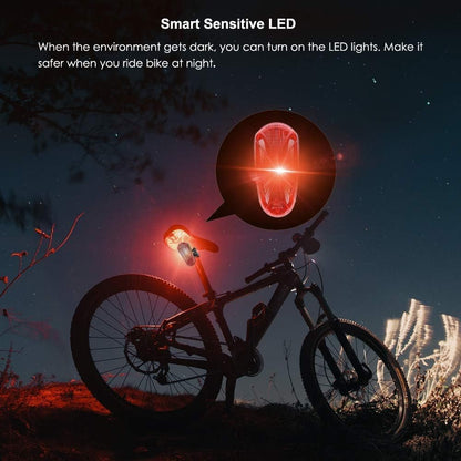 4G Bike Tracker Real-time Tracking Anti Theft Bicycle LED Taillight Hidden Bike GPS Tracker Waterproof SOS Geofence Alarm GPS Tracker for Bike Motorbike Baby Carriage, Free APP Unlimited Distance