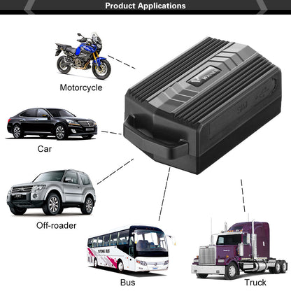 WINNES Strong Magnetic GPS Tracker Real Time tracking Voice Monitoring Waterproof Anti-Theft GPS Locator  50 Days Standby