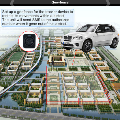 WINNES GPS Tracker Worldwide Realtime Car Tracker SOS Beep Alarm Temperature Display with 2 Custom Function Buttons Magnetic GPS Tracker No Monthly Fee(4G TKS1)