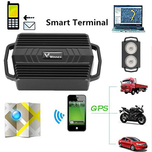 WINNES Strong Magnetic GPS Tracker Real Time tracking Voice Monitoring Waterproof Anti-Theft GPS Locator  50 Days Standby