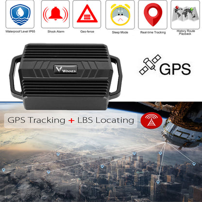 WINNES 4GTK935 GPS tracker for cattle sheep and camels Hound Tracking Device Real Time Locator Collar For Farm