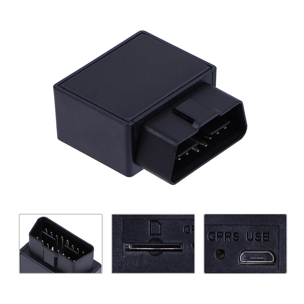 WINNES OBD GPS Tracker 2G TK816 Without Subscription and Accurate Real-time Positioning Anti-theft Alarm Function GPS location Device for Car,SIM Card Needed
