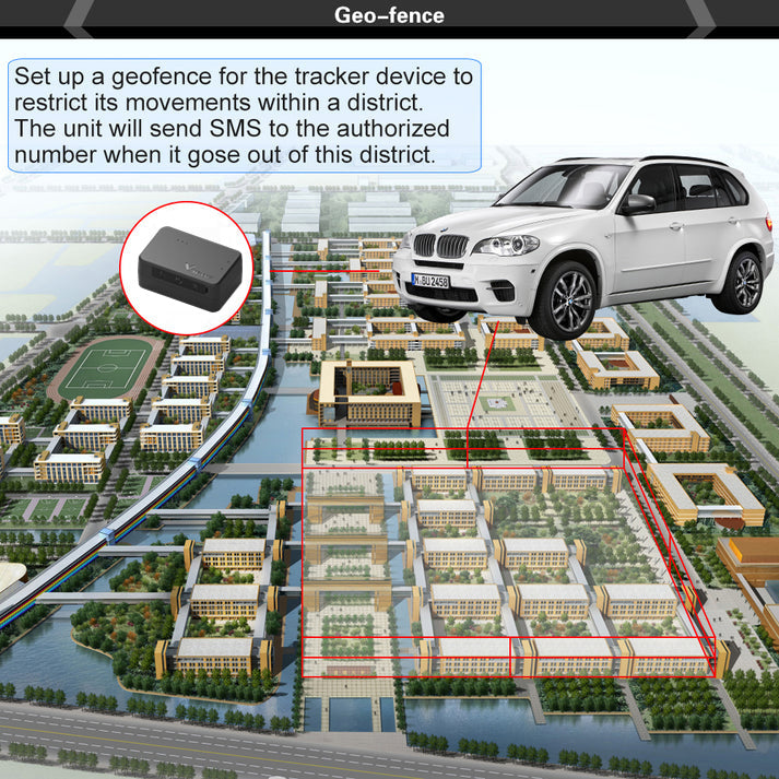 WINNES Mini 4G GPS Tracker with SIM Card, Magnetic GPS Tracker 1500mAh Anti-Theft Device for Vehicle Motorcycle GPS Locator with Free App TK903