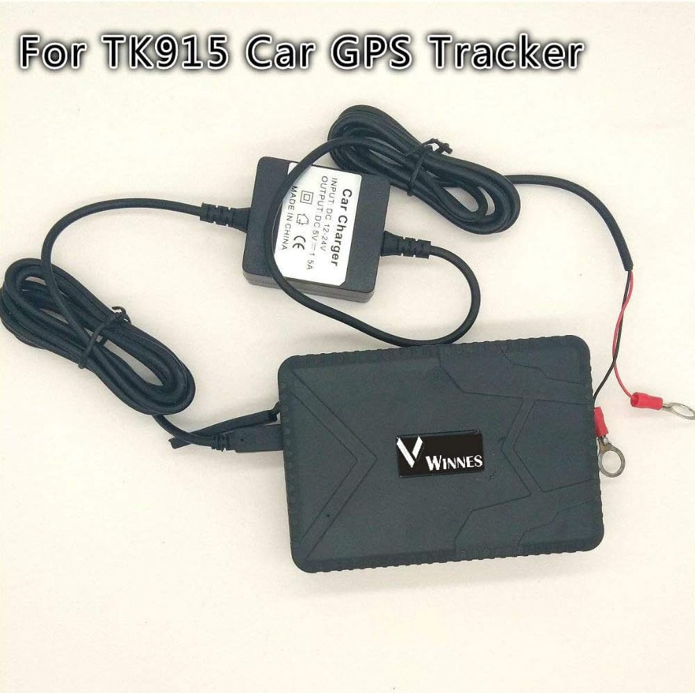 WINNES GPS tracker charger accessories for TK905 TK915 TK905B adapter input 12-24V output 5V 1.5A