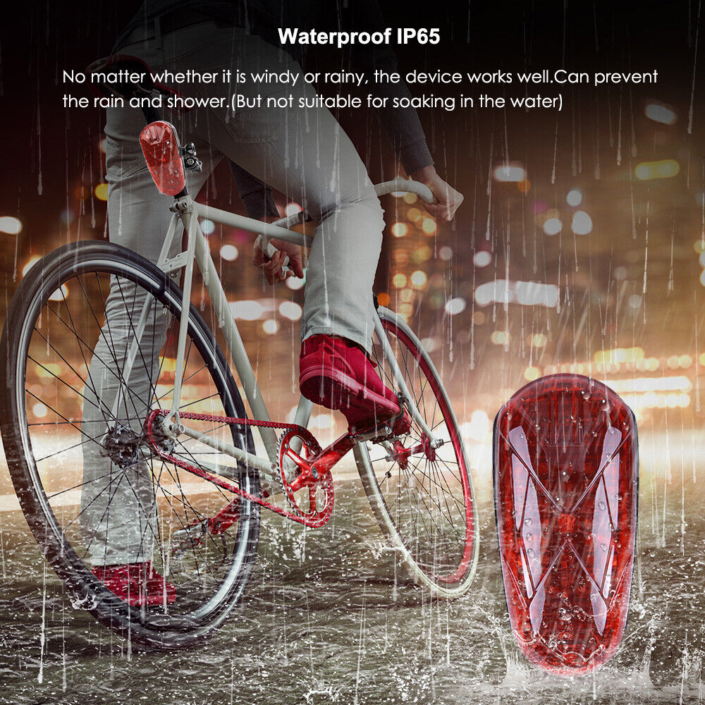 4G Bike Tracker Real-time Tracking Anti Theft Bicycle LED Taillight Hidden Bike GPS Tracker Waterproof SOS Geofence Alarm GPS Tracker for Bike Motorbike Baby Carriage, Free APP Unlimited Distance