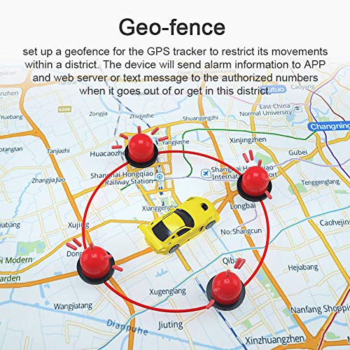 WINNES GPS Tracker 4G TK905B, Built in 10000mAh Rechargeable Battery 80 Days Standby, Real Time Positioning Waterproof Strong Magnetism GPS Car Tracker for Fleet, Van, Vehicle