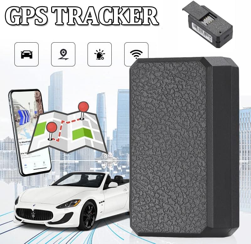 WINNES 2G TK901 Mini GPS Trakcer，Magnetic Micro GPS Trackerwith Free App Real-Time，600mAh，60g for Vehicles/Children/Elderly/Wallet/Luggage