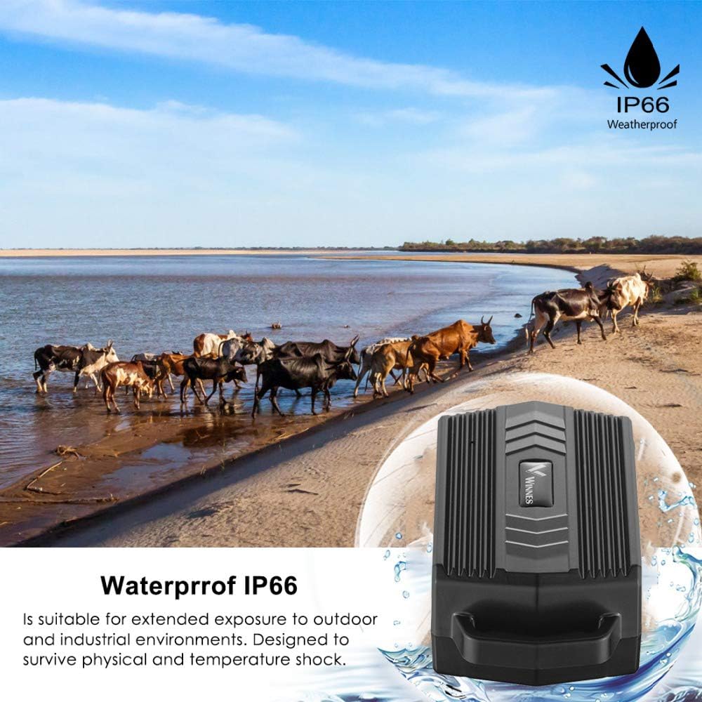 WINNES 4GTK935 GPS tracker for cattle sheep and camels Hound Tracking Device Real Time Locator Collar For Farm