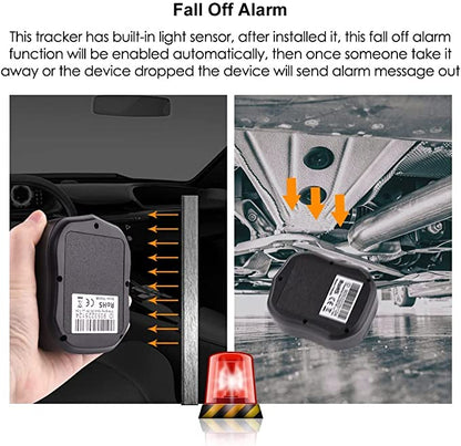 WINNES GPS Tracker 2G TK905B, Built in 10000mAh Rechargeable Battery 150 Days Standby, Real Time Positioning Waterproof Strong Magnetism GPS Car Tracker for Fleet, Van, Vehicle