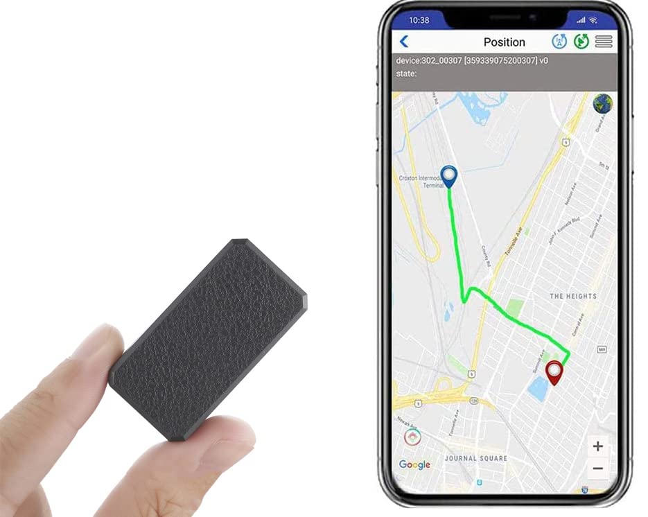 WINNES 2G TK901 Magnetic Micro GPS Tracker，for Vehicles/Children/Elderly/Wallet/Luggage, Anti-Theft Real Time Tracking Locator with Free App for IOS and Android