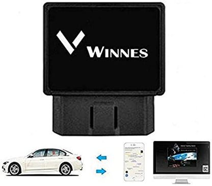WINNES OBD GPS Tracker 4G TK816 Without Subscription and Accurate Real-time Positioning Anti-theft Alarm Function GPS location Device for Car,SIM Card Needed