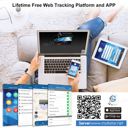 WINNES GPS Tracker 4GTK806 Real-time location with Remotely cut off and return oil with ACC detection function GPS Locator for Car